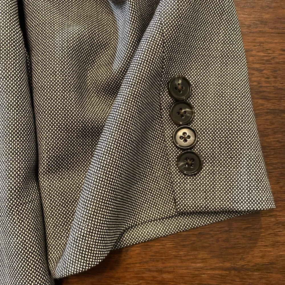 Lauren Ralph Lauren Blazer‎ Mens 42T Grey Sport Coat 100% Wool 2 Button Jacket